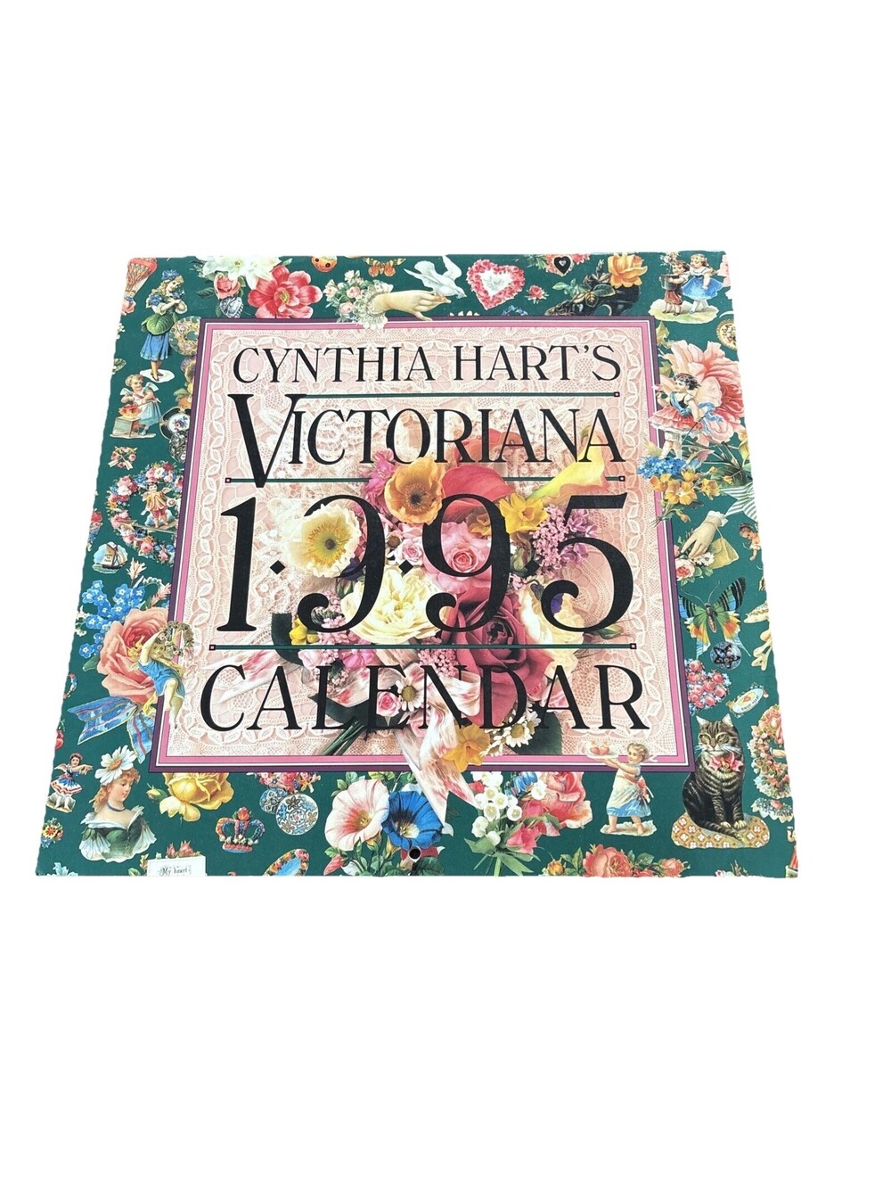 Cynthia Hart Victoriana Wall Calendar 1995 Paper Emphrema Beautiful Graphic 12in